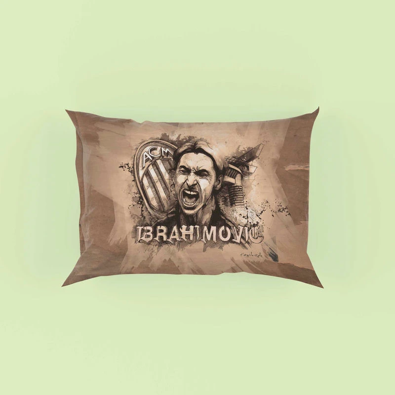 Spright Footballer Zlatan Ibrahimovic Pillow Case