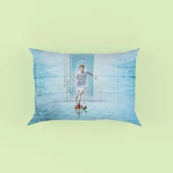 Alvaro Negredo in Manchester City Football Club Pillow Case