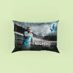 Alvaro Negredo Professional Spanish Player Pillow Case