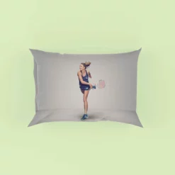 Alize Cornet French Professional Tennis Player Pillow Case