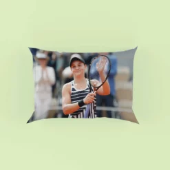 Ashleigh Barty Top Ranked Australian Tennis Player Pillow Case