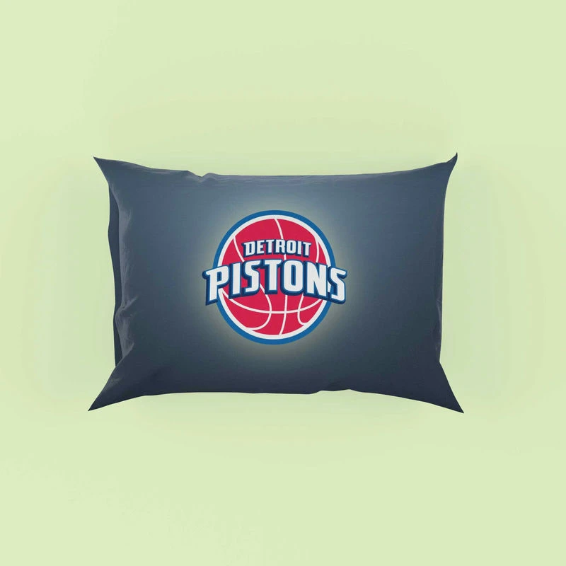 Popular NBA Basketball Team Detroit Pistons Pillow Case