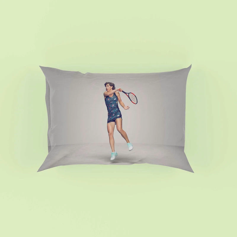 Carla Suarez Navarro Populer Spanish Tennis Player Pillow Case