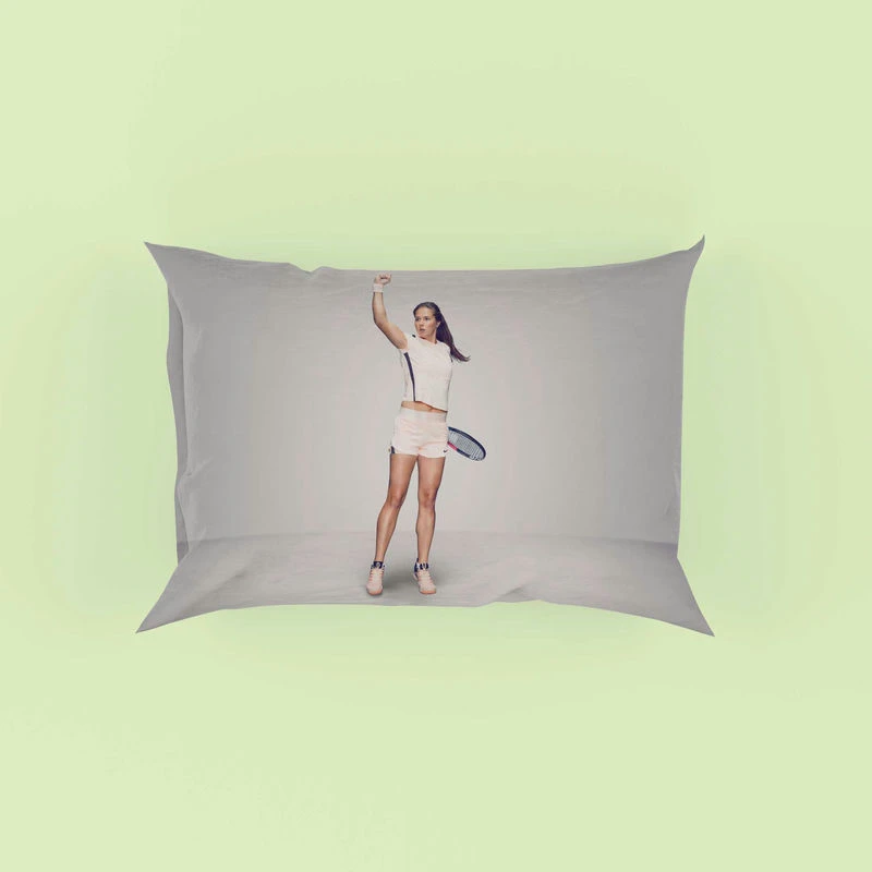 Daria Kasatkina Energetic Russian Tennis Player Pillow Case