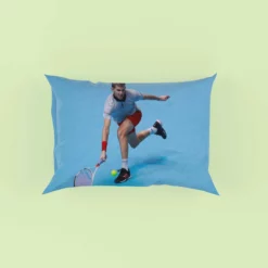 Dominic Thiem Energetic Austrian Tennis Player Pillow Case
