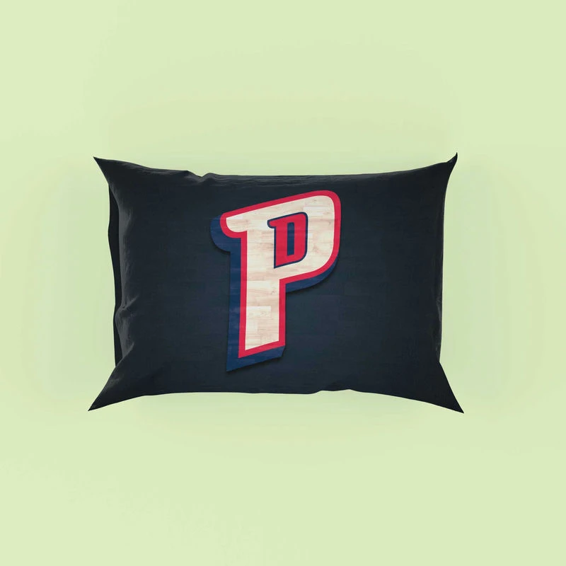 Detroit Pistons Exellelant NBA Basketball Team Pillow Case