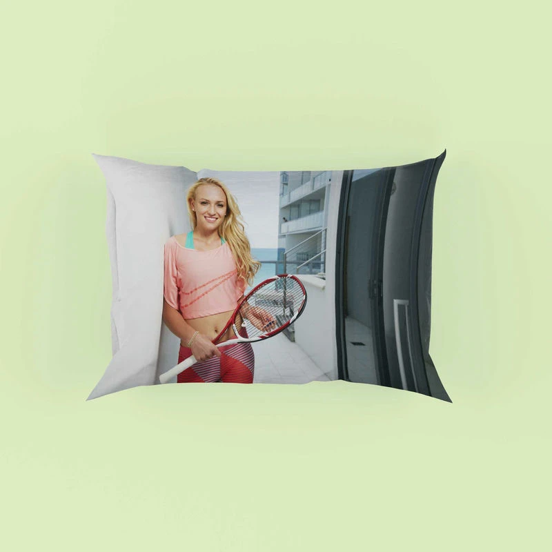 Donna Vekic Excellent Croation Tennis Player Pillow Case