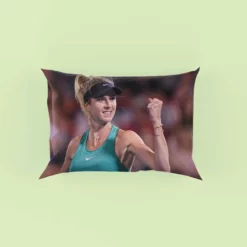 Elina Svitolina Popular Ukrainian Tennis Player Pillow Case