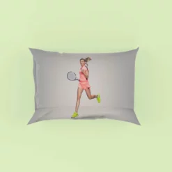 Eugenie Bouchard Canadien Tennis Player Pillow Case