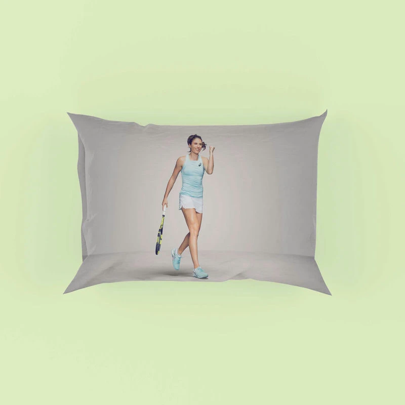 Johanna Konta Popular British Tennis Player Pillow Case