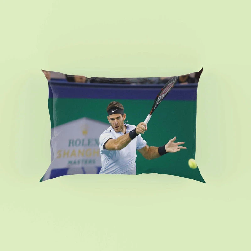 Juan Martin del Potro Argentinian Tennis Player Pillow Case