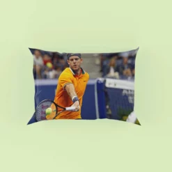 Juan Martin del Potro Professional Tennis Player Pillow Case