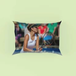 Julia Goerges Top Ranked German Tennis Player Pillow Case