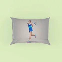 Karolina Pliskova Czech Professional Tennis Player Pillow Case