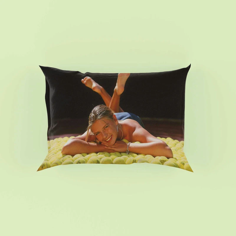 Maria Sharapova WTA Professional Tennis Player Pillow Case