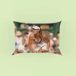 Popular Grand Slam Tennis Player Martina Hingis Pillow Case