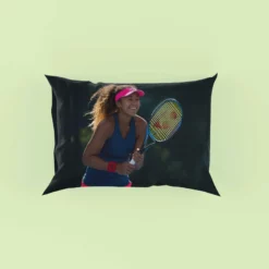Popular Japanes Tennis Player Naomi Osaka Pillow Case