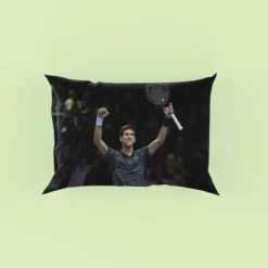 Novak Djokovic Excellent Tennis Player Pillow Case