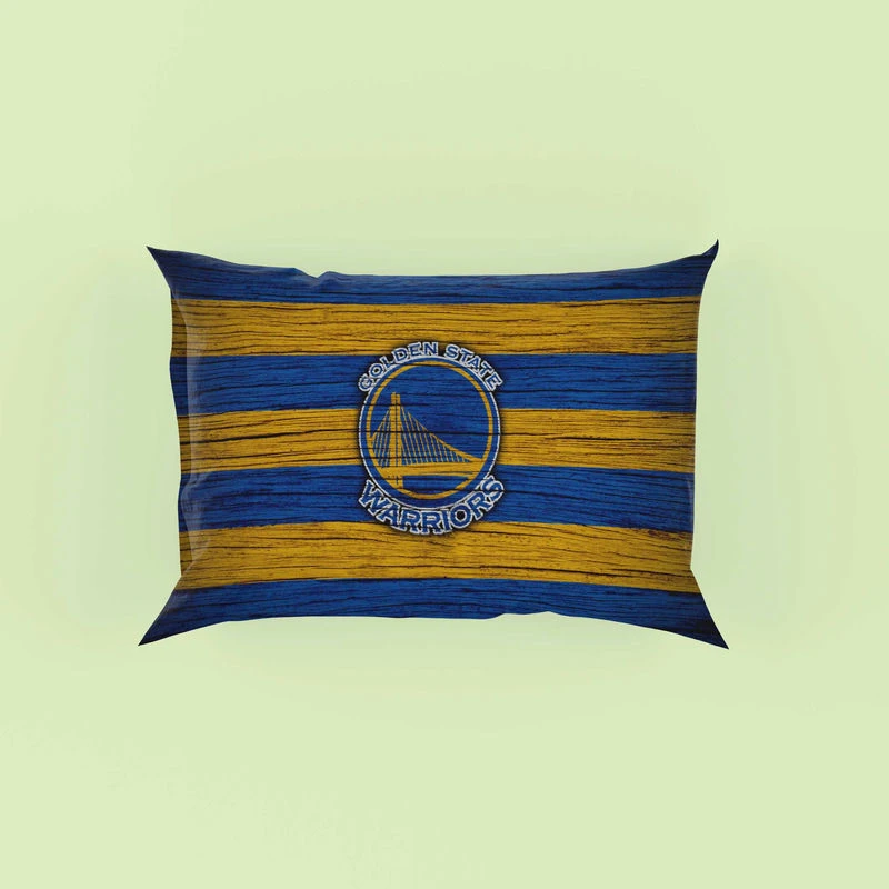 Ultimate Basketball Team Golden State Warriors Logo Pillow Case