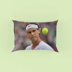 Rafael Nadal Inspirational Tennis Player Pillow Case