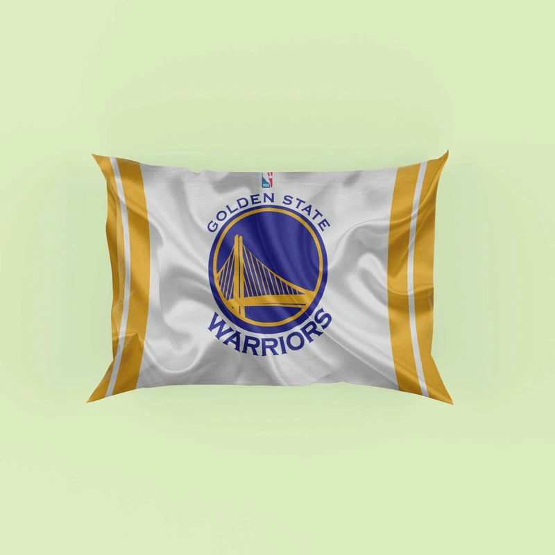 Golden State Warriors Active NBA Basketball Logo Pillow Case