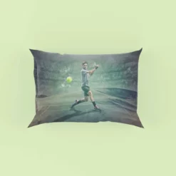 Roger Federer Davis Cup Tennis Player Pillow Case