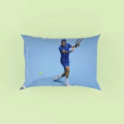 Roger Federer Olympic Tennis Player Pillow Case