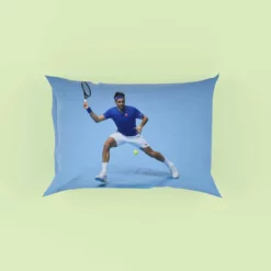 Optimistic Tennis Player Roger Federer Pillow Case