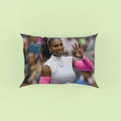 American Tennis Player Serena Williams Pillow Case