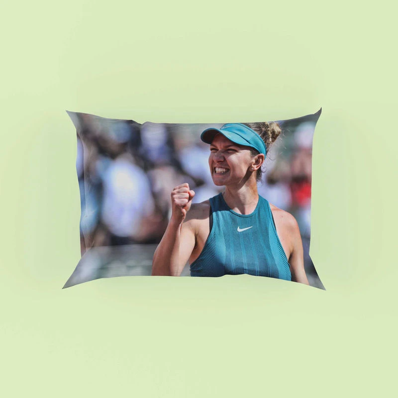 Grand Slam Tennis Simona Halep Pillow Case