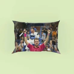 Stanislas Wawrinka Swiss Tennis Player Pillow Case
