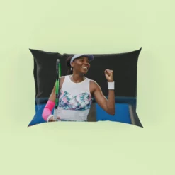 Venus Williams American Professional Tennis Player Pillow Case