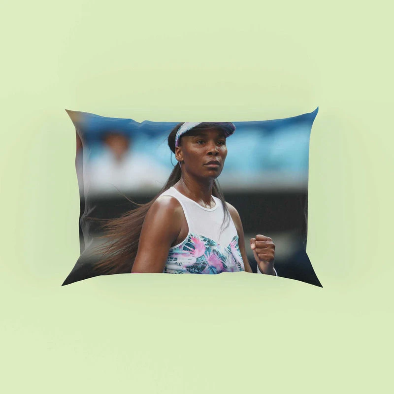 Awarded Tennis Player Venus Williams Pillow Case