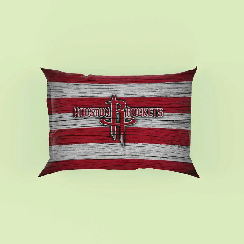 Houston Rockets Basketball Team Logo Pillow Case