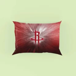 Houston Rockets Famous NBA Basketball Club Logo Pillow Case