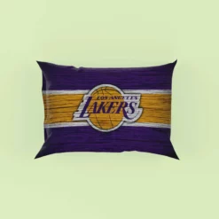 LA Lakers Logo Professional NBA Basketball Team Pillow Case