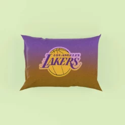 LA Lakers Logo Excellent NBA Basketball Team Logo Pillow Case