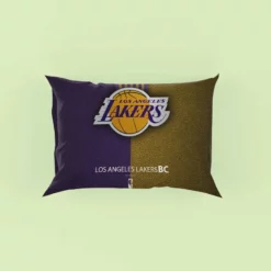 LA Lakers Logo Top Ranked NBA Basketball Team Logo Pillow Case