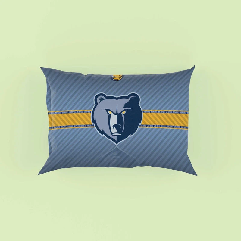 Memphis Grizzlies American Professional Basketball Team Pillow Case