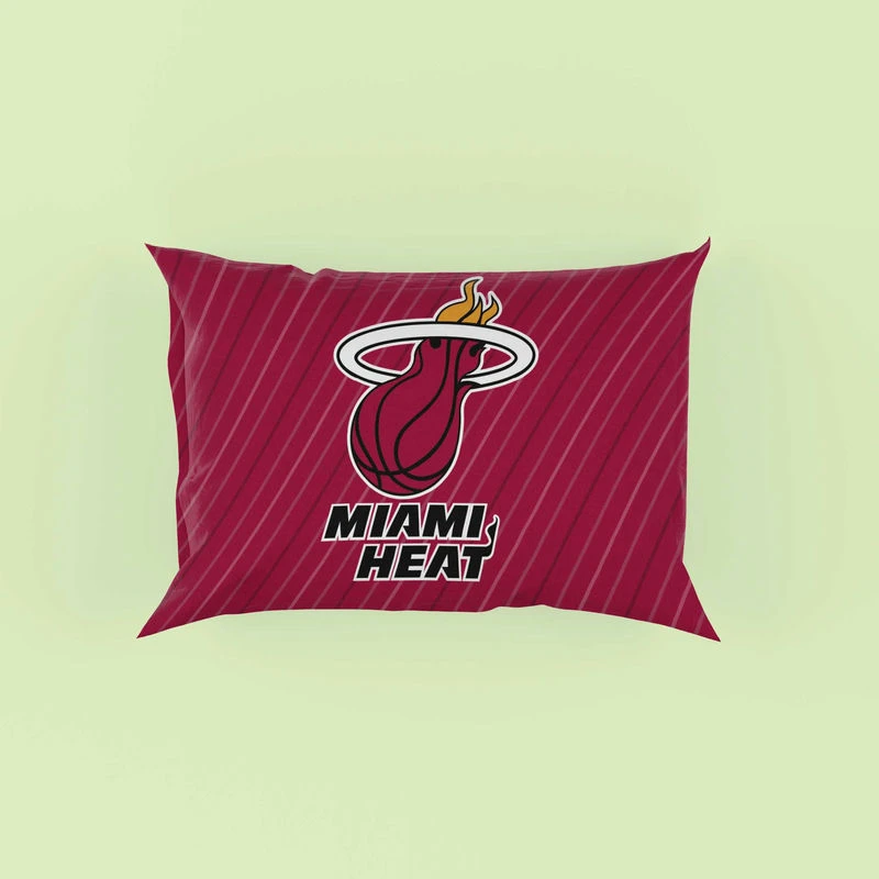 Miami Heat Popular NBA Basketball Club Pillow Case