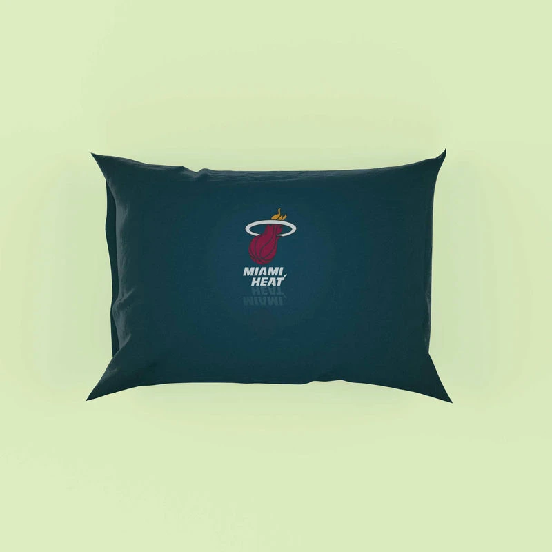 Top Ranked NBA Basketball Club Miami Heat Pillow Case