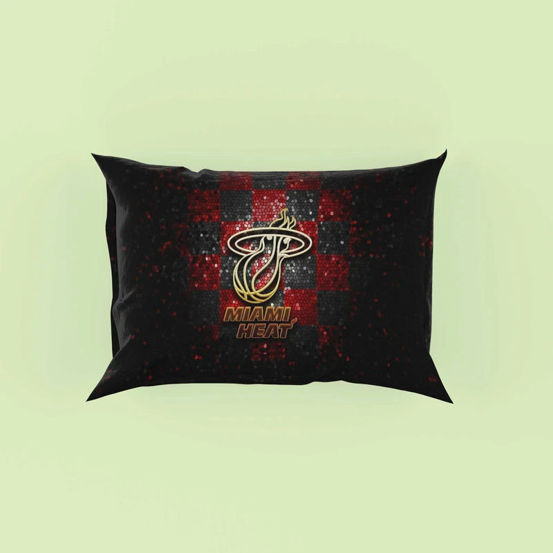 Strong NBA Basketball Team Miami Heat Pillow Case