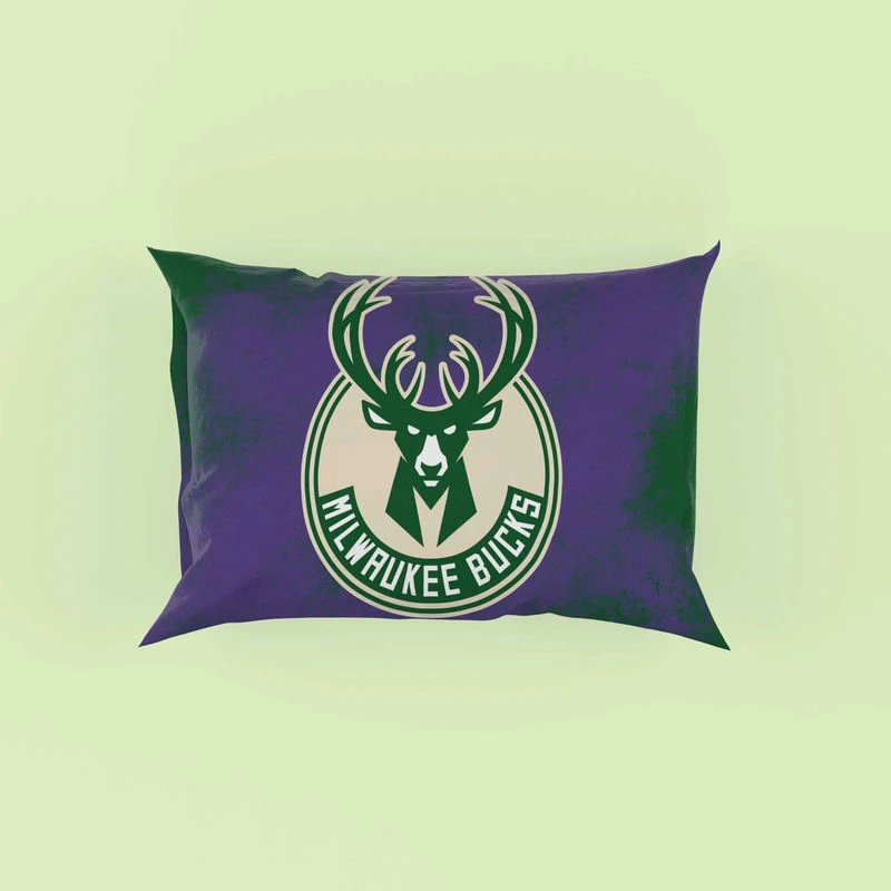 Milwaukee Bucks American Professional Basketball Team Pillow Case