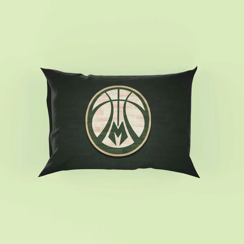 Milwaukee Bucks Energetic NBA Basketball Club Pillow Case