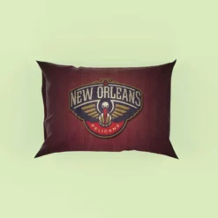 New Orleans Pelicans Professional Basketball Team Pillow Case
