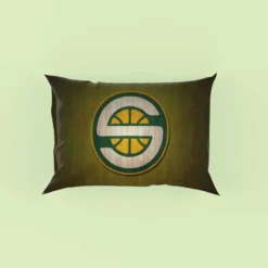 Seattle Supersonics Basketball team Pillow Case