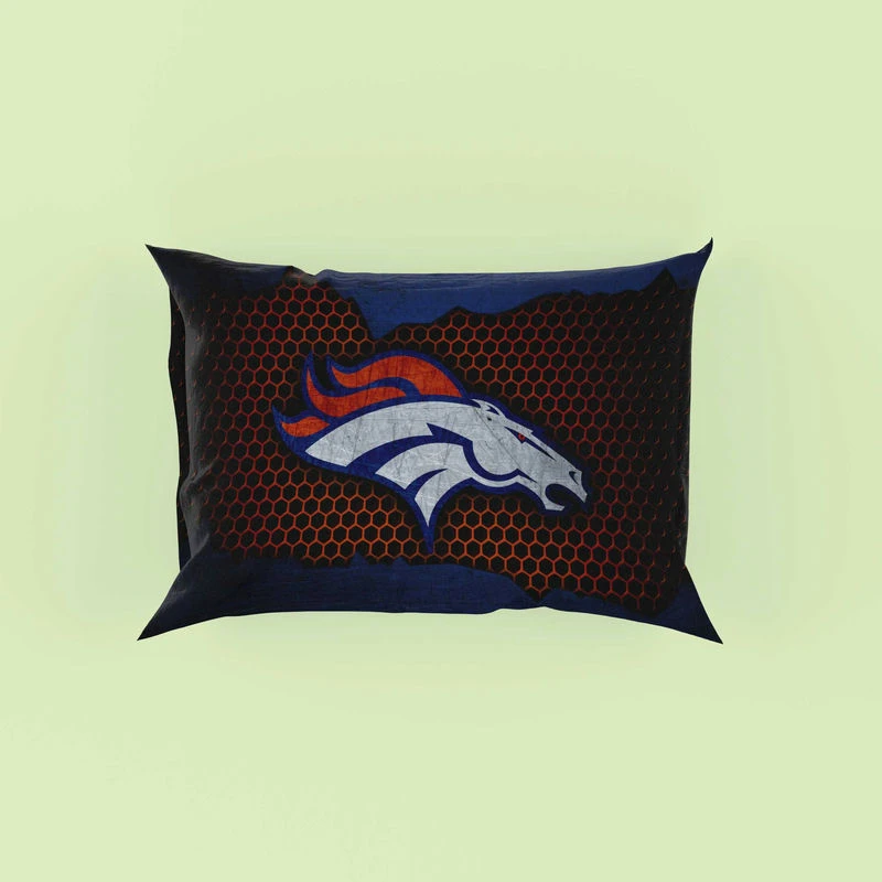 Competitive NFL Football Team Denver Broncos Pillow Case