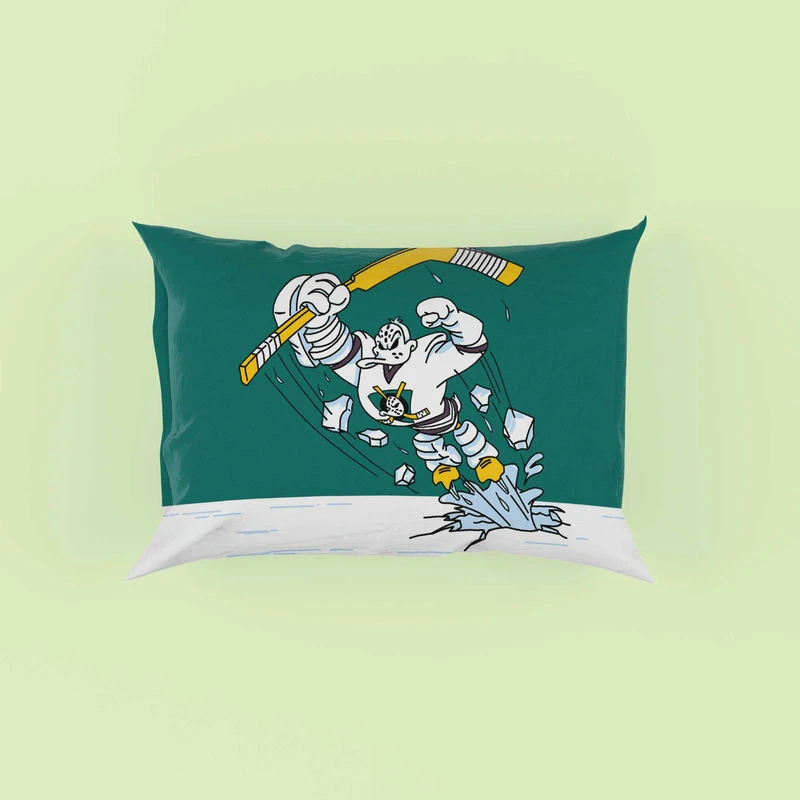 Mighty Anaheim Ducks Best NHL Ice Hockey Club in America Pillow Case