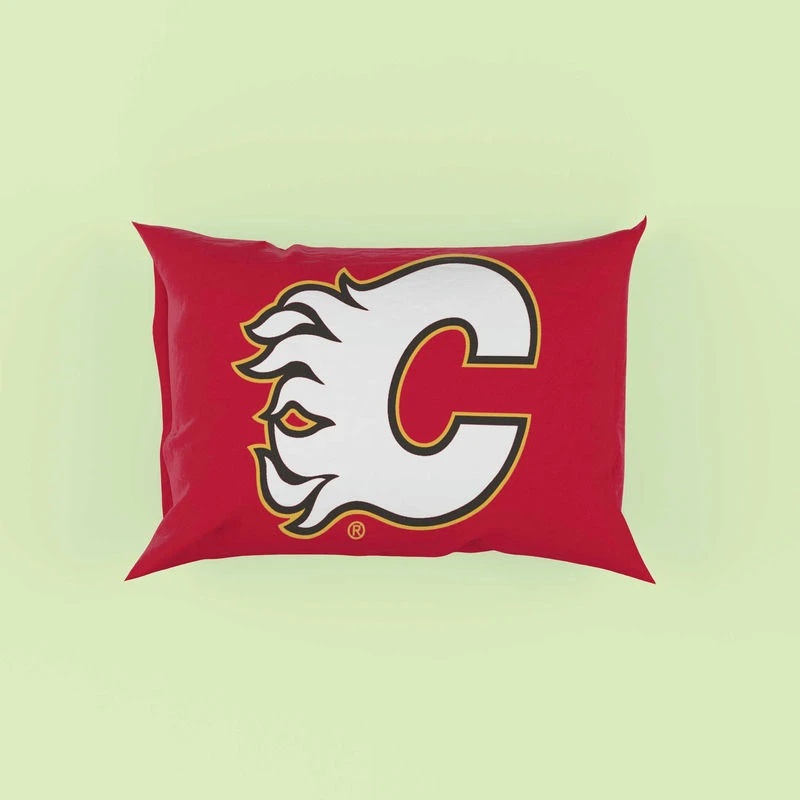 Calgary Flames Professional NHL Hockey Team Pillow Case