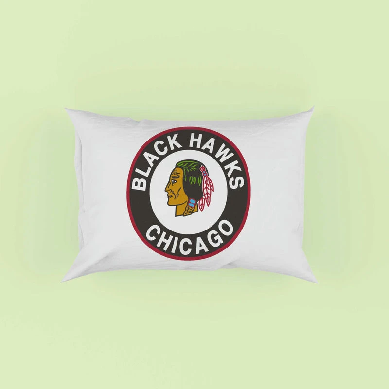 Chicago Blackhawks Awarded NHL Hockey Team Pillow Case